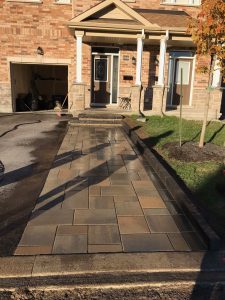 Interlock driveway extension