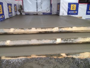 Concrete stairs