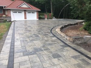 Interlock driveway