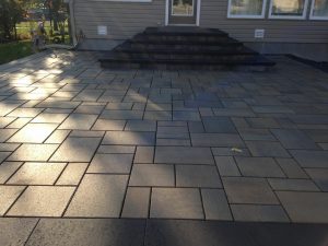 Interlock patio