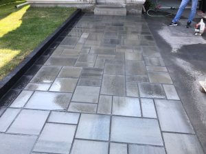 Interlock driveway extension