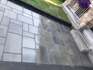 Interlock patio